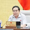 Chủ tịch Quốc hội Trần Thanh Mẫn phát biểu. (Ảnh: Doãn Tấn/TTXVN)