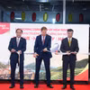 Nghi thức khai trương đường bay mới từ Praha đến Almaty và Hà Nội đánh dấu cột mốc quan trọng trong hành trình mở rộng mạng bay xuyên lục địa của Vietjet.