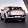 Mẫu xe điện EV6 của Kia Corp. (Ảnh: Yonhap/TTXVN)