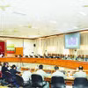 Ủy ban Bầu cử Liên bang Myanmar họp về việc chuẩn bị tổ chức Tổng tuyển cử trong năm 2025. (Nguồn: Myawaddy)