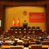 Tổng Bí thư, Chủ tịch nước Tô Lâm phát biểu chỉ đạo tại Hội nghị toàn quốc nghiên cứu, học tập, quán triệt và triển khai thực hiện Nghị quyết Hội nghị lần thứ Tư Ban Chấp hành Trung ương Đảng khóa XIV. (Ảnh: Thống Nhất/TTXVN)