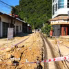 Dự án xây dựng kênh mương từ nguồn vốn thực hiện các chương trình mục tiêu quốc gia ở xã Nam Tuấn, tỉnh Cao Bằng. (Ảnh: Chu Hiệu/TTXVN)