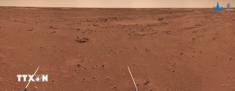 Hình ảnh bề mặt Sao Hỏa. (Ảnh: THX/TTXVN)