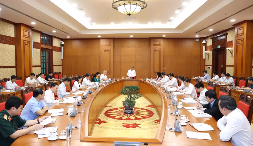 Quang cảnh cuộc họp. (Ảnh: Phương Hoa/TTXVN)