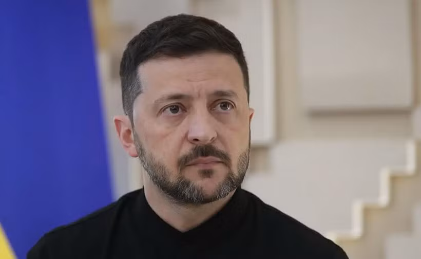 Tổng thống Ukraine Volodymyr Zelensky. (Nguồn: EPA)