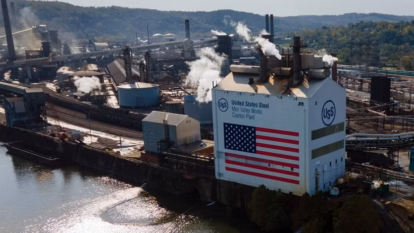 Một nhà máy của US Steel. (Ảnh: AP)