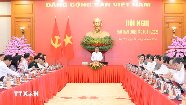 Thường trực Ban Bí thư chủ trì hội nghị giao ban Quý 3 với các tổ chức đảng trực thuộc Trung ương