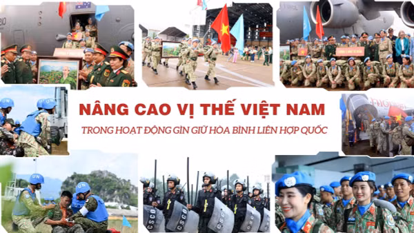 Nâng cao vị thế Việt Nam trong hoạt động gìn giữ hòa bình Liên hợp quốc