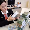 Nhiều ngân hàng chia cổ tức bằng tiền mặt ở mức cao. (Ảnh: Vietnam+)