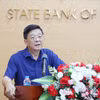 Phó Chủ tịch kiêm Tổng Thư ký Nguyễn Quốc Hùng phát biểu khai mạc. (Ảnh: Vietnam+)