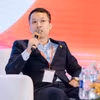 Ông Đào Ngọc Dũng cho biết nguyên tắc xuyên suốt của SHB trong việc ứng dụng AI là “chuẩn trước, chuyển sau”. (Ảnh: Vietnam+)