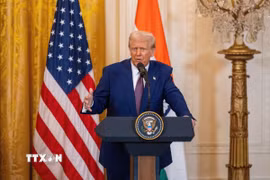 Tổng thống Mỹ Donald Trump. (Ảnh: THX/TTXVN)