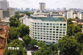 Trụ sở chính của Thông tấn xã Việt Nam tại Hà Nội. (Ảnh: Thành Đạt/TTXVN)