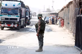 Binh sỹ Pakistan. (Ảnh: THX/TTXVN)