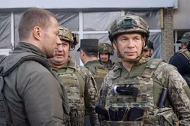 Tướng lĩnh Ukraine. (Ảnh: AFP/TTXVN)