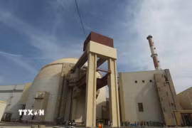 Một nhà máy điện hạt nhân ở miền Nam Iran. (Ảnh: AFP/TTXVN)
