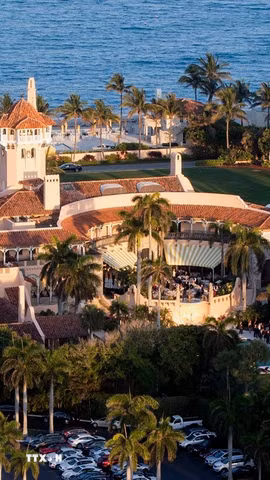 Khu Mar-a-Lago ở Palm Beach, Florida, Mỹ. (Ảnh: THX/TTXVN)