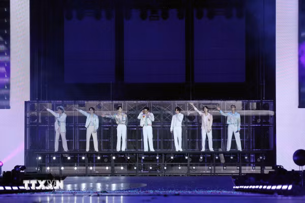 Album “Arirang” của ban nhạc Hàn Quốc BTS vượt mốc 5 tỷ lượt nghe