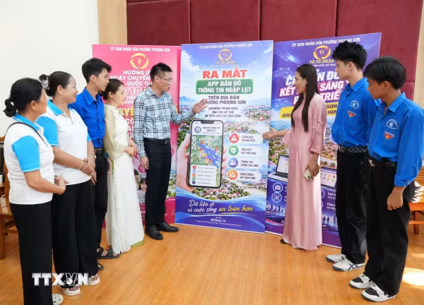 Bắc Ninh ra mắt Bản đồ thông tin ngập nước, thúc đẩy chuyển đổi số từ cơ sở