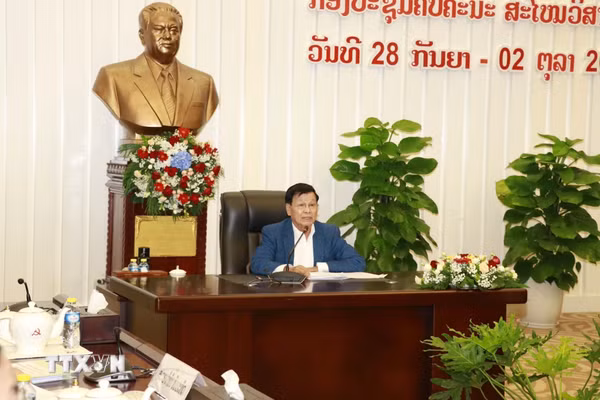 Lào tăng cường công tác chỉ đạo, lãnh đạo phát triển kinh tế đất nước