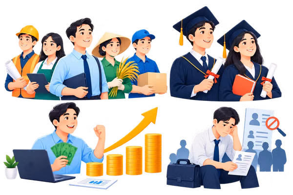 Thu nhập bình quân của người lao động quý 3 tăng lên 9,2 triệu đồng mỗi tháng