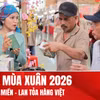 Không khí sắm Tết sôi động tại Hội chợ Mùa Xuân 2026