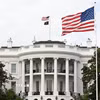 Quang cảnh bên ngoài Nhà Trắng ở Washington DC., Mỹ. (Ảnh: THX/TTXVN)