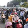 Quốc lộ 1 đoạn qua tỉnh Tây Ninh thường xuyên chịu áp lực giao thông vào các dịp lễ, Tết, khi lượng phương tiện qua tuyến tăng mạnh. (Ảnh: Bùi Giang/TTXVN)