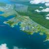Phối cảnh Khu kinh tế biển Ninh Cơ, tỉnh Ninh Bình. (Ảnh: Ngọc Thuật)