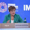 (Tư liệu) Tổng Giám đốc Quỹ Tiền tệ quốc tế (IMF) Kristalina Georgieva. (Ảnh: THX/TTXVN)