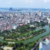 Công viên Thủ Lệ - một trong những "lá phổi xanh" của Thủ đô Hà Nội. (Ảnh: Huy Hùng/TTXVN)
