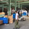 Trong một kho hàng nhập khẩu ở thủ đô La Habana. (Ảnh: Việt Hùng /TTXVN)