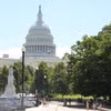 Điện Capitol, trụ sở Quốc hội Mỹ tại Washington D.C, nơi đóng vai trò quan trọng trong việc thông qua ngân sách liên bang. (Ảnh: Đoàn Hùng/TTXVN)
