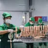 Cơ sở chế biến thực phẩm theo hình thức từ “Trang trại đến bàn ăn” tại xã Đông Thọ, Tuyên Quang. (Ảnh: Hoàng Hải/TTXVN)