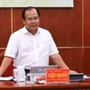 Ông Nguyễn Minh Luân, Phó Chủ tịch Ủy ban Nhân dân tỉnh Cà Mau. (Ảnh: Tuấn Kiệt/TTXVN)
