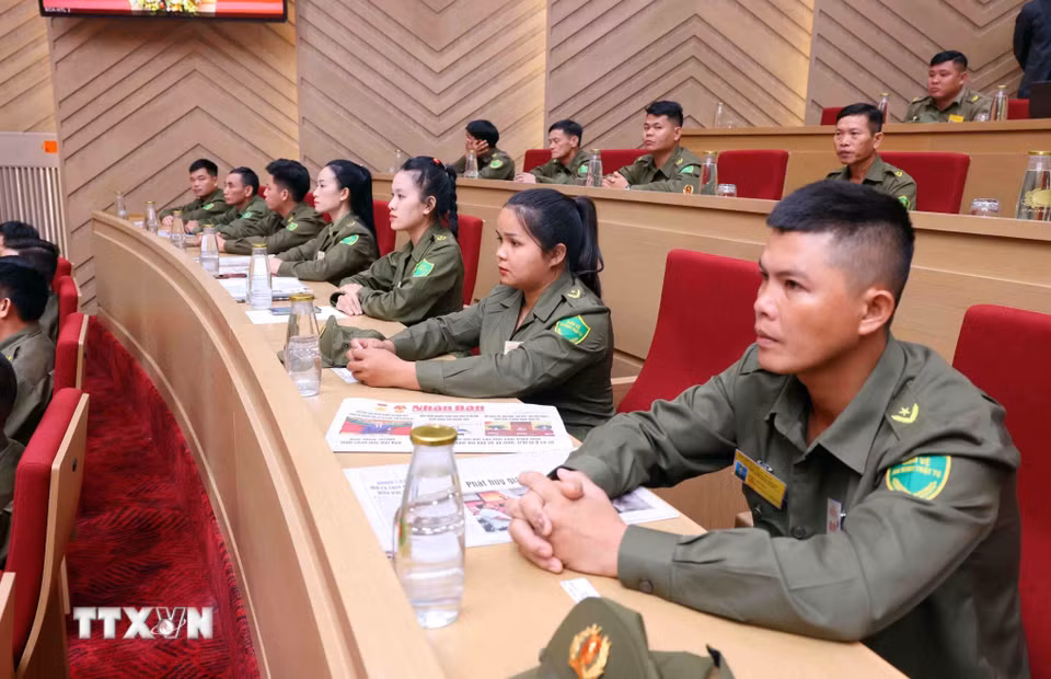 Các đại biểu tham dự Hội nghị. (Ảnh: Phạm Kiên/TTXVN)