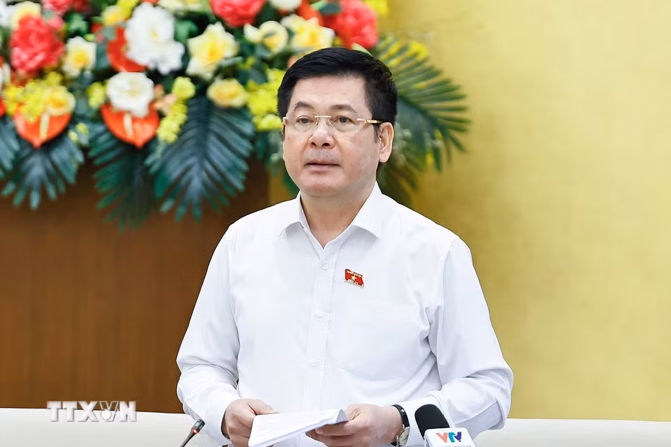 Phó Chủ tịch Quốc hội Nguyễn Hồng Diên phát biểu. (Ảnh: Doãn Tấn/TTXVN)
