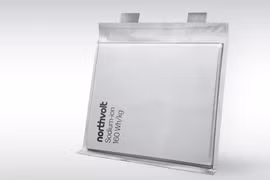 Northvolt cho biết pin natri-ion có mật độ năng lượng 160 watt giờ/kg. (Nguồn: Northvolt/Ảnh chụp màn hình)