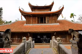 Nét đẹp nguyên sơ, độc đáo của Bút Tháp cổ tự xứ Kinh Bắc