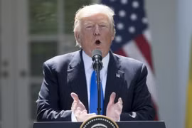 Tổng thống Mỹ Donald Trump. (Nguồn: EPA/TTXVN)