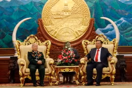 Tổng Bí thư, Chủ tịch nước Lào Bounnhang Vorachith. (Ảnh: Phương Hoa/TTXVN)