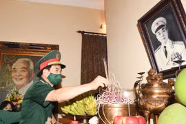 Quân ủy Trung ương, BQP dâng hương tưởng niệm Đại tướng Võ Nguyên Giáp