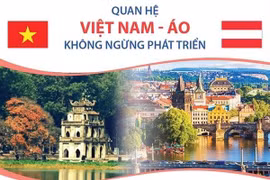 [Infographics] Quan hệ song phương Việt Nam-Áo không ngừng phát triển
