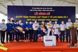 Bình Dương "phủ khắp" các trạm y tế lưu động điều trị COVID-19