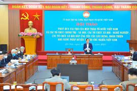 Phát huy vai trò Mặt trận tổ quốc trong xây dựng Nhà nước pháp quyền