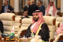 Thái tử Saudi Arabia Mohammed bin Salman dự một hội nghị tại Mecca ngày 31/5/2019. (Ảnh: AFP/TTXVN)