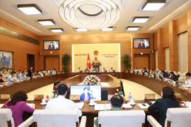 Quang cảnh Phiên họp. (Ảnh: Doãn Tấn/TTXVN)