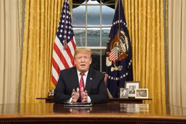 Tổng thống Mỹ Donald Trump. (Ảnh: AFP/TTXVN)