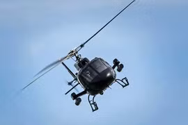 Một máy bay trực thăng bị rơi tại miền Đông của Nepal, Nepal. (Nguồn: ndtv.com)