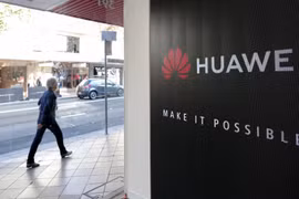 Một cửa hàng của Huawei tại Sydney, Australia, ngày 23/5/2019. (Ảnh: THX/ TTXVN)